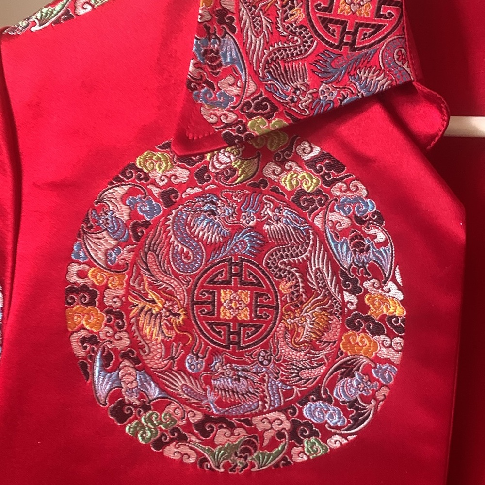 Oriental Patterned, Like New Jacket, Reversible. … - image 2